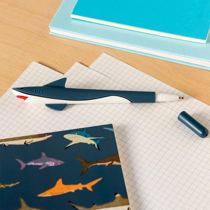 Stylo Requin bleu