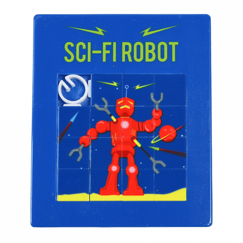 ﻿Slide puzzle - Sci-fi robot | ﻿Rex London