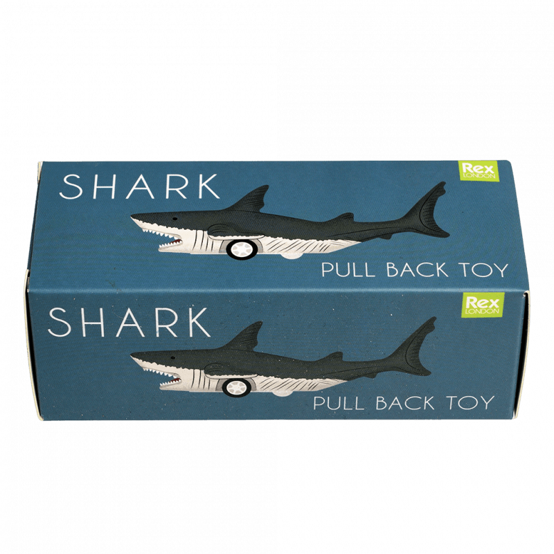 Pull back toy Shark Rex London