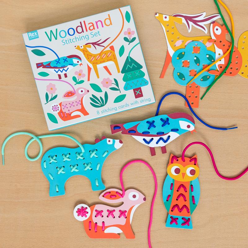 Stitching Set - Woodland | Rex London