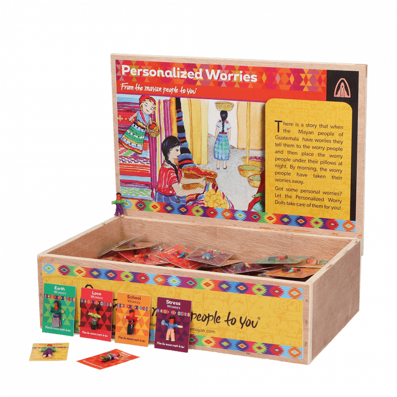 Mini online worry dolls