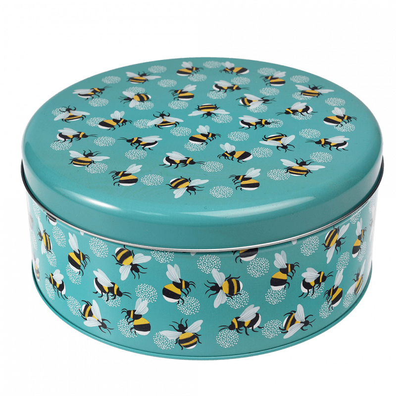 Square cake storage sales tins