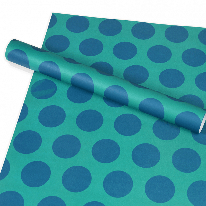 Turquoise wrapping paper deals