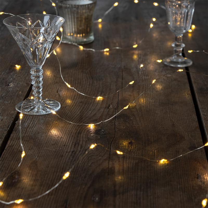Warm Glow String Of Led Lights (3 Metres) | Rex London