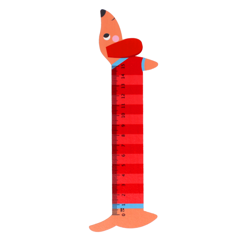 Dodgey Ruler Wooden ruler - Sausage Dog | Rex London