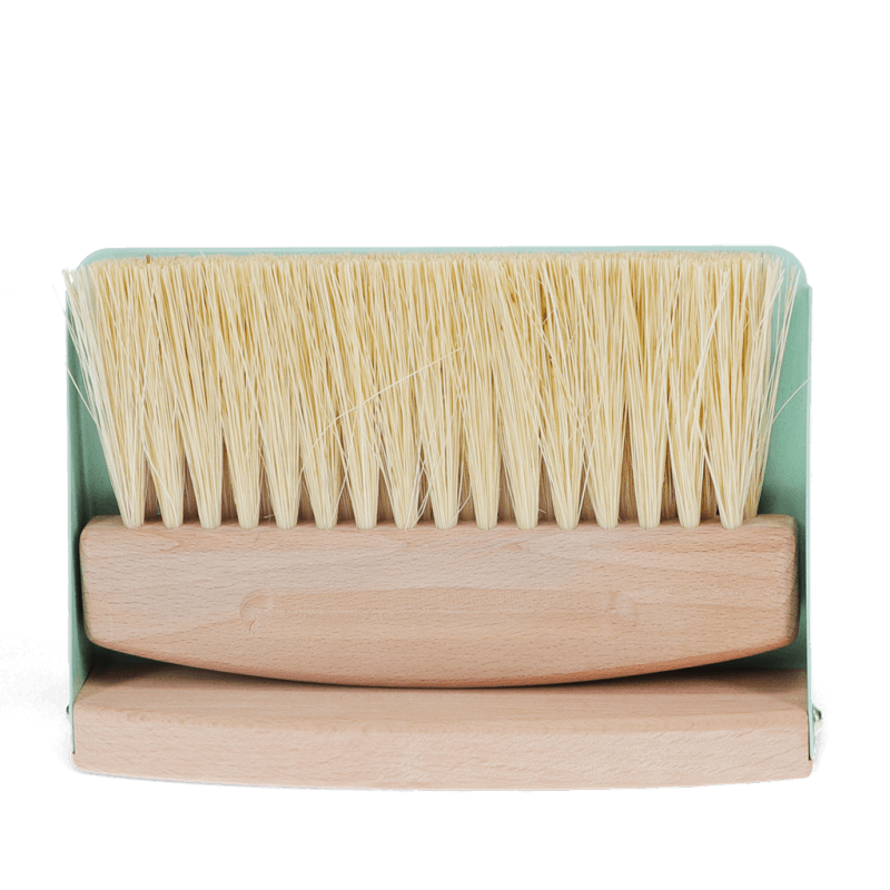 Wooden Table Brush And Pan Set – Natural Dustpan And Brush For Crumbs, Handmade Beech Wood Kitchen Cleaner, Rustic Home Gift - View #10