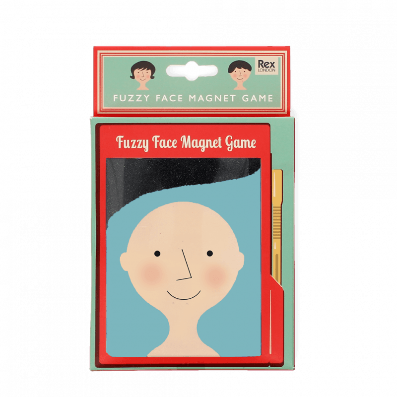 Fuzzy face magnet toy Rex London