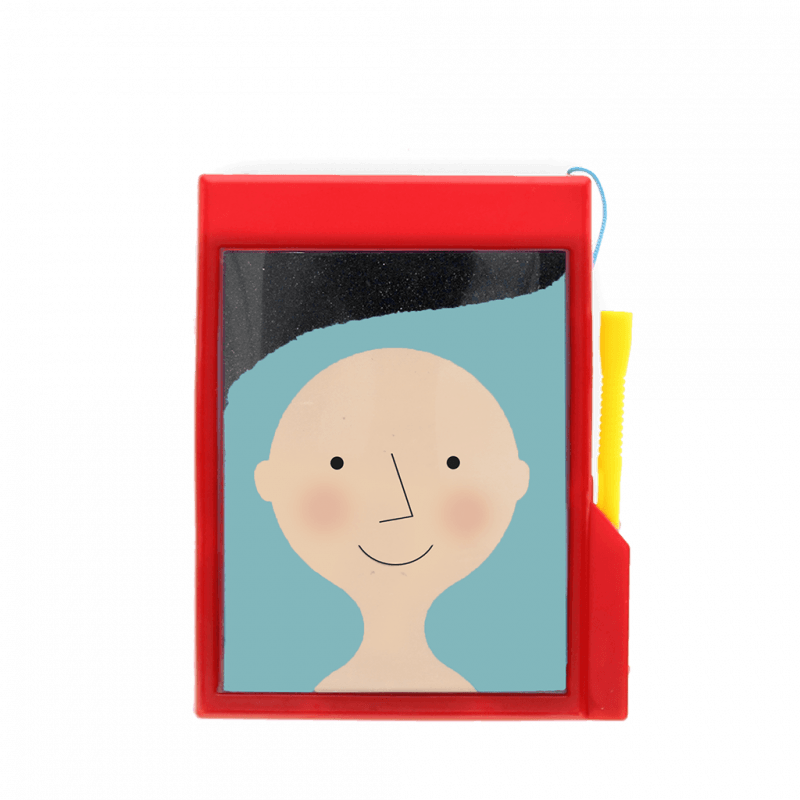 Fuzzy face magnet toy Rex London