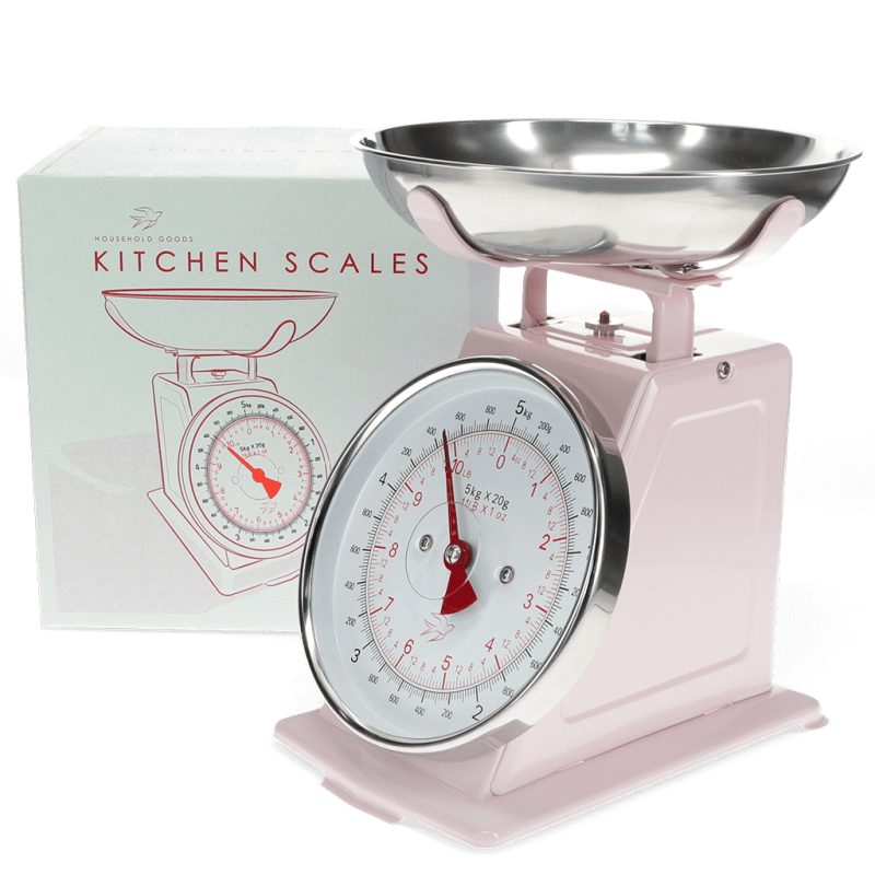Kitchen Scales Light Pink Rex London kitchen-scales-light-pink-rex-london