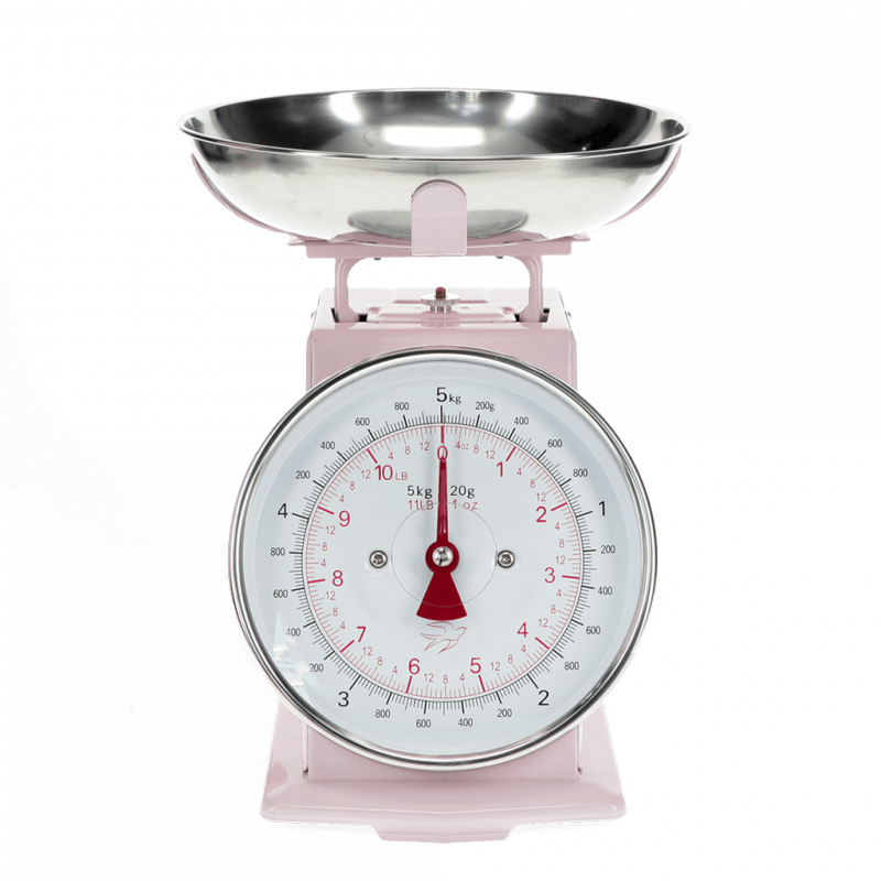 Kitchen scales - light pink | Rex London