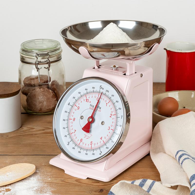 Kitchen scales - light pink | Rex London