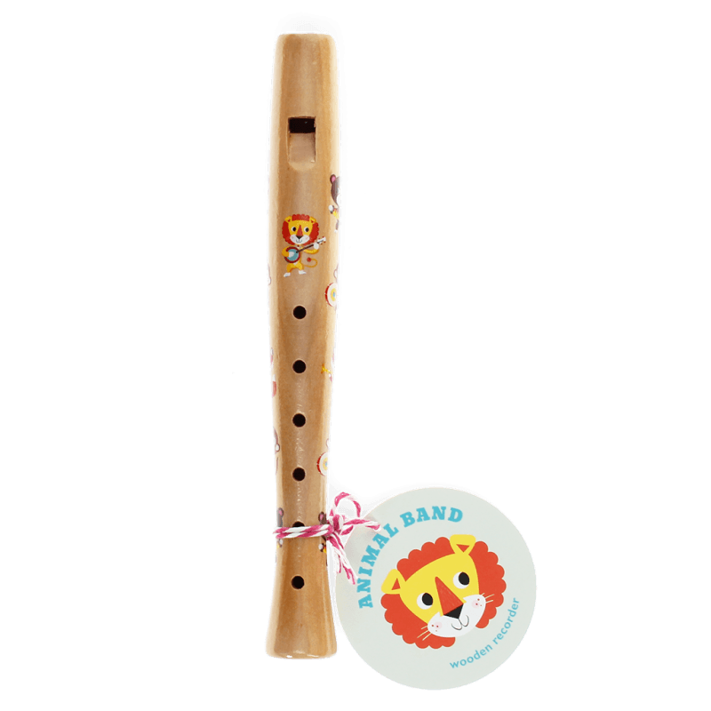 Children s wooden recorder Animal Band Rex London