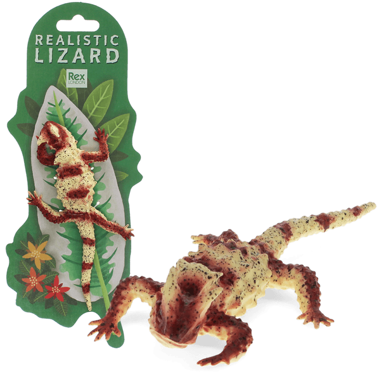 Realistic horned lizard toy | Rex London