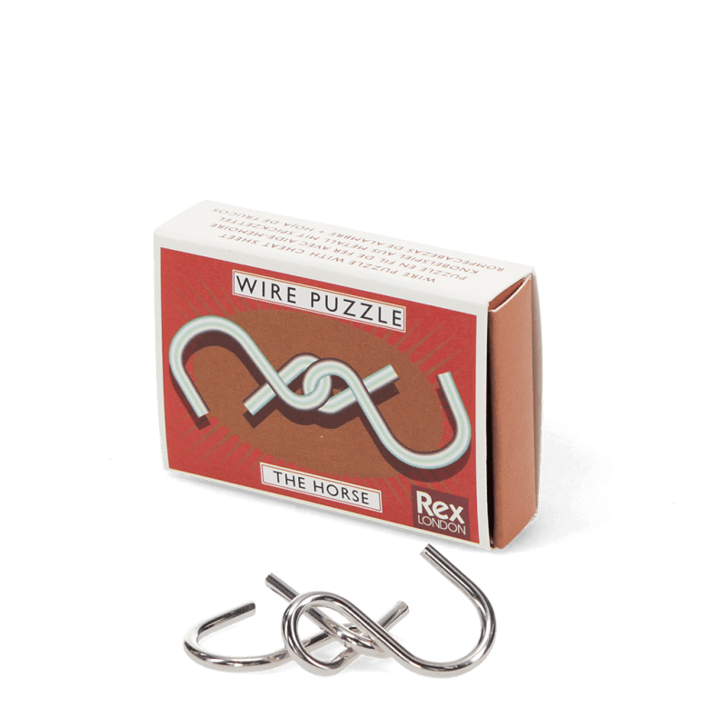 Brain teaser wire puzzle - Assorted | Rex London