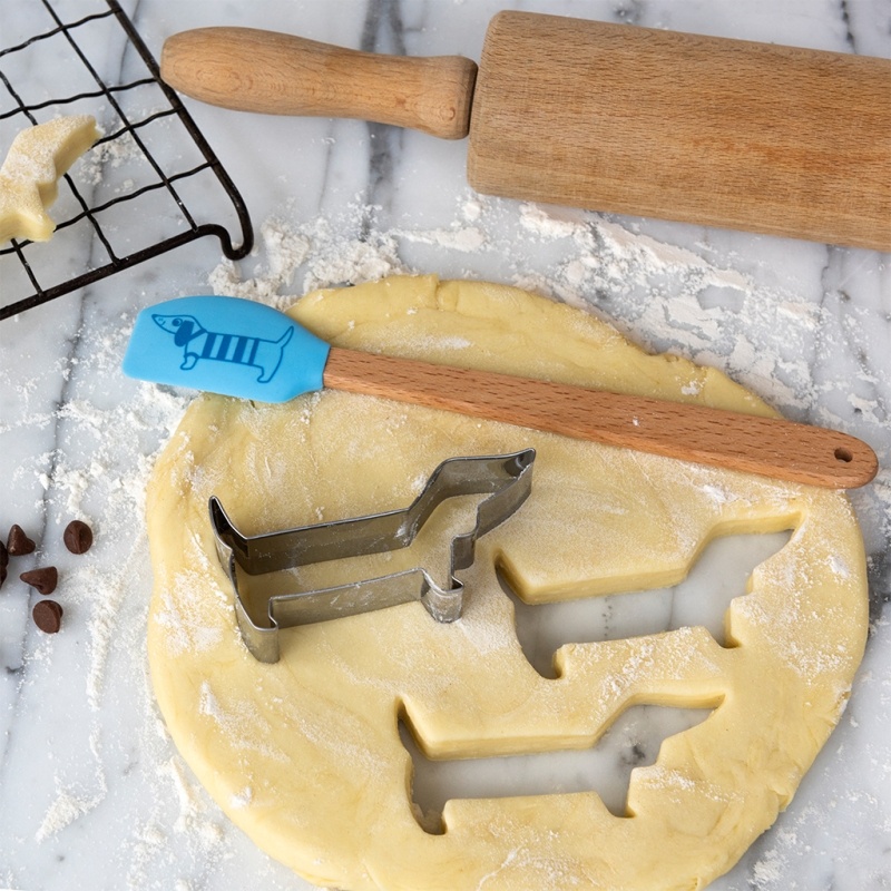 Cutter Spaclu Cookie cutter & mini spatula - Sausage Dog | Rex London