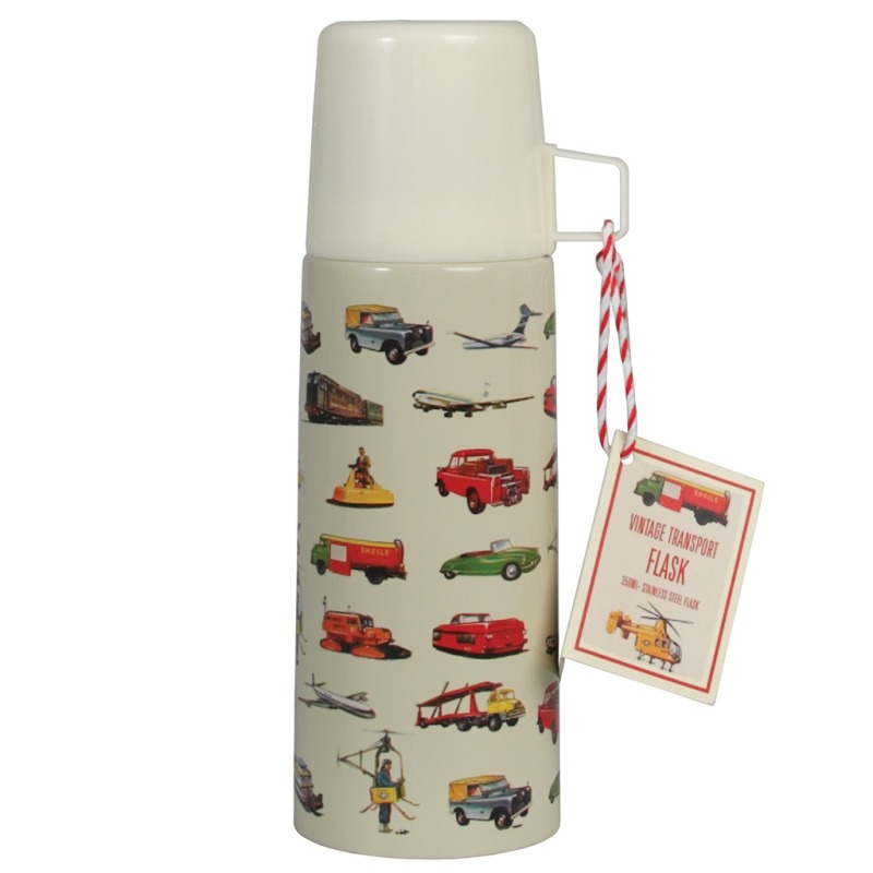 VINTAGE TRANSPORT FLASK AND CUP | Rex London