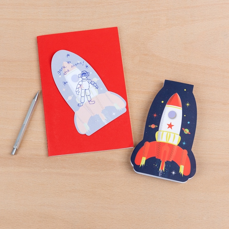 Rocket Sticky Note Rocket sticky notes - Space Age | Rex London