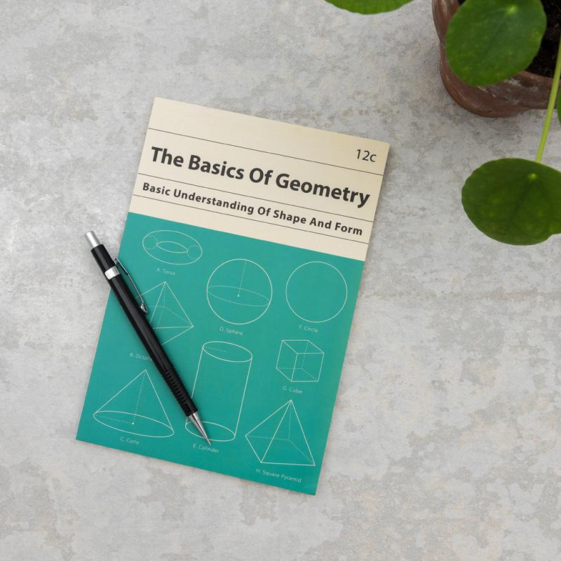 THE BASICS OF GEOMETRY A5 NOTEBOOK | Rex London