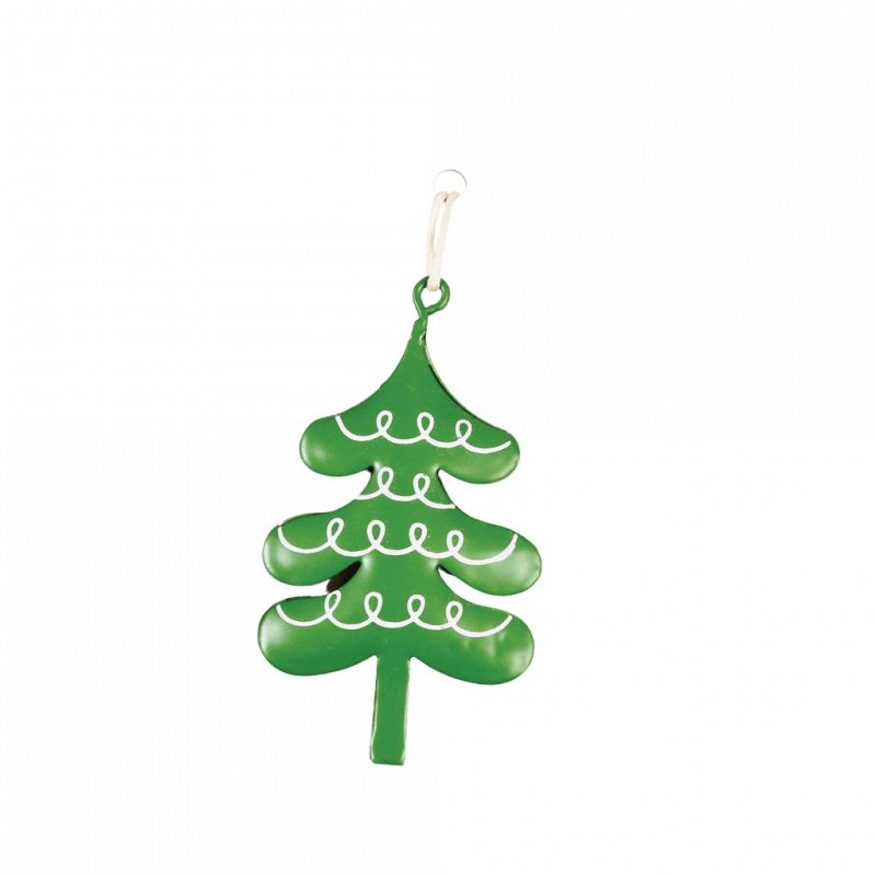 Christmas Tree Metal Decoration ﻿Rex London