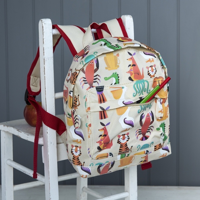 colourful creatures mini backpack Kids Emerald Cove Guess whos got their back Mini children's backpack - Colourful
