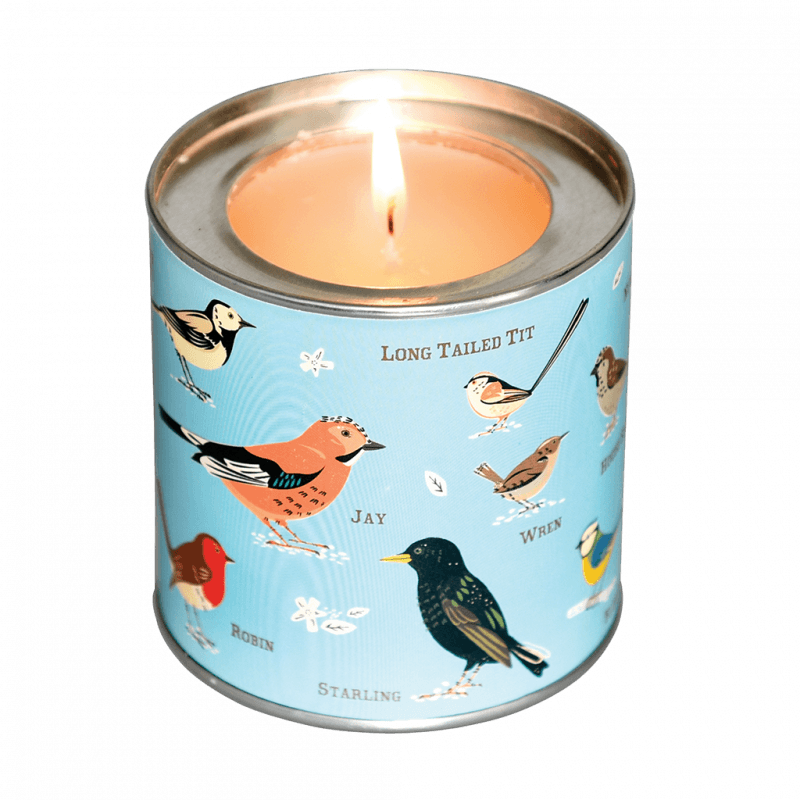 GARDEN BIRDS SCENTED CANDLE ﻿Rex London