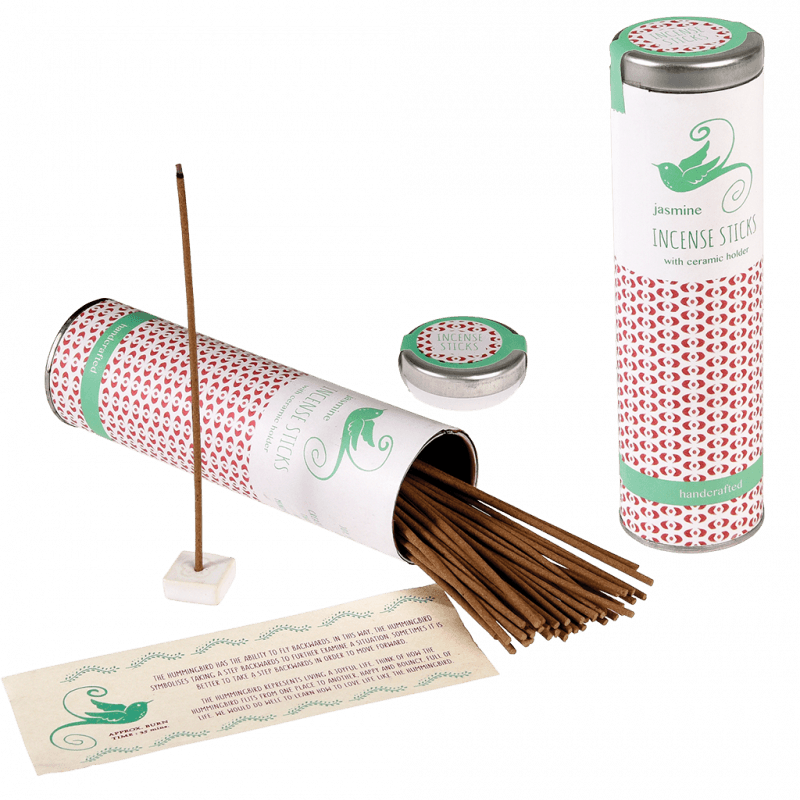 Jasmine Incense In A Tin (50 Sticks) ﻿Rex London