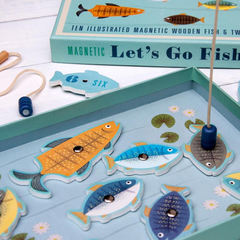 Magnetic fishing game - Let's go fishing