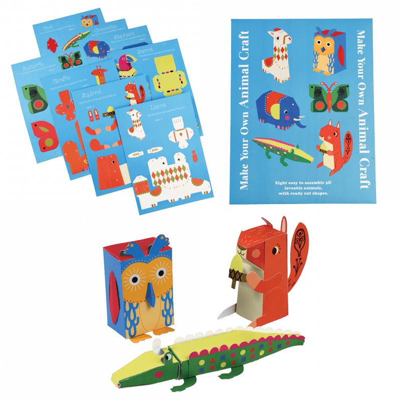 Make Your Own 3d Animals | Rex London Make Your Own 3d Animals | Rex London