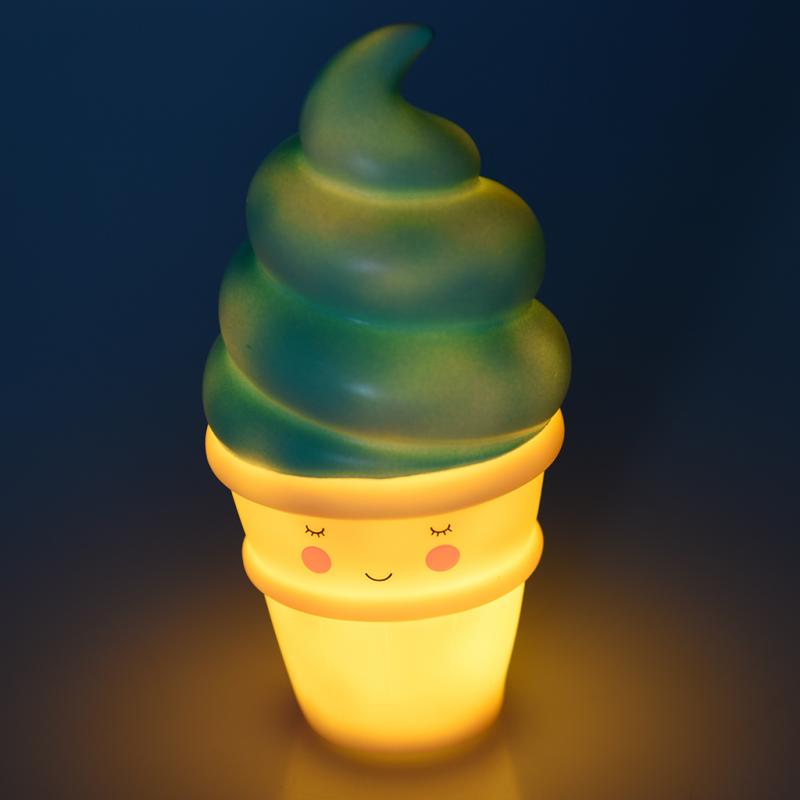 Ice cream night shop light