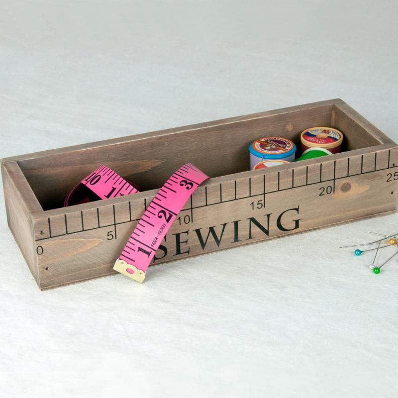 RUSTIC CRAFT SEWING BOX ﻿Rex London