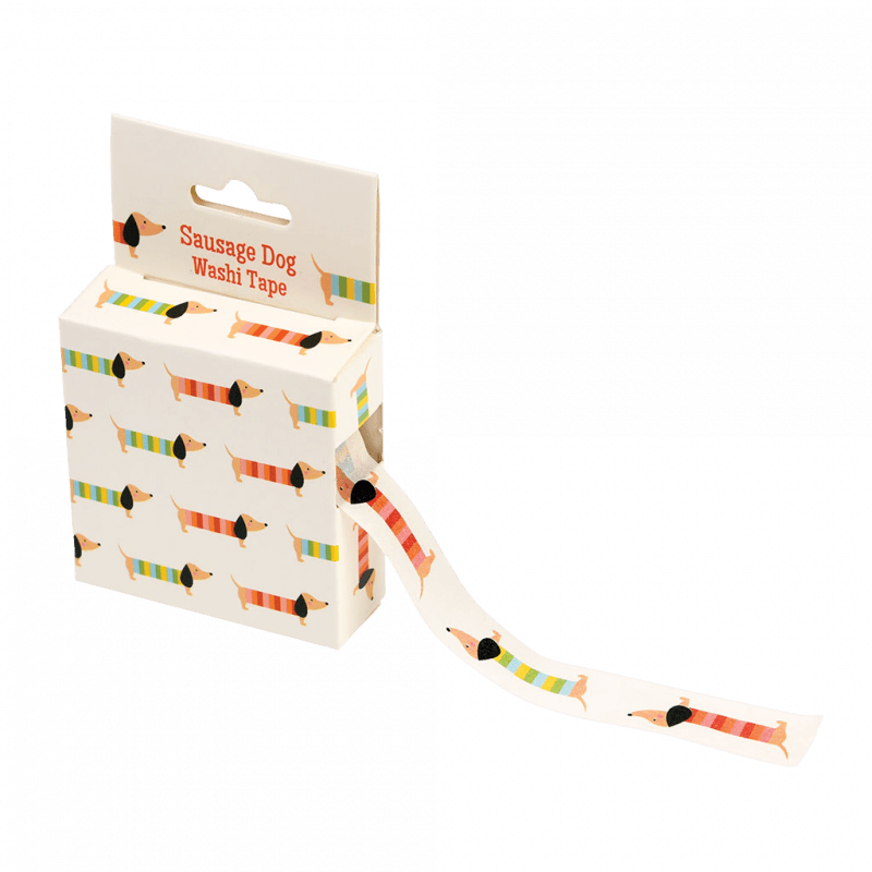 SAUSAGE DOG WASHI TAPE ﻿Rex London
