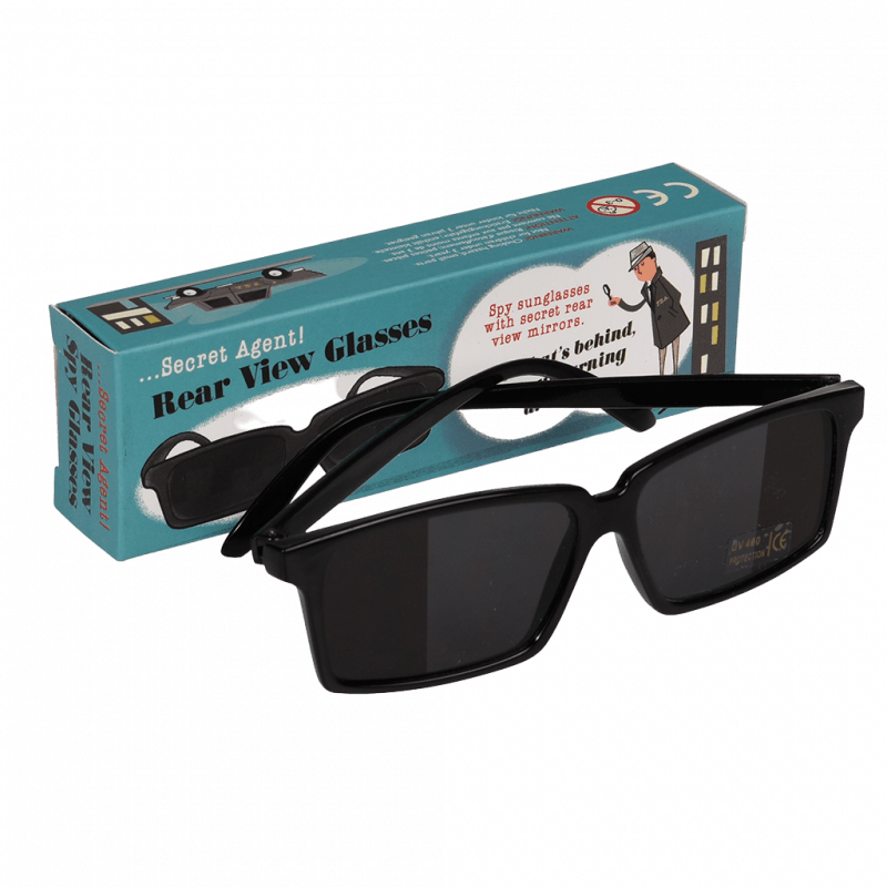 Spy sunglasses with rear view mirrors Secret Agent Rex London