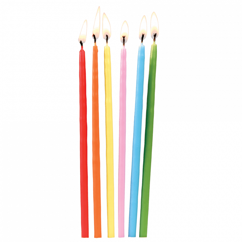 ﻿Large Confetti Candles (set Of 12) ﻿Rex London