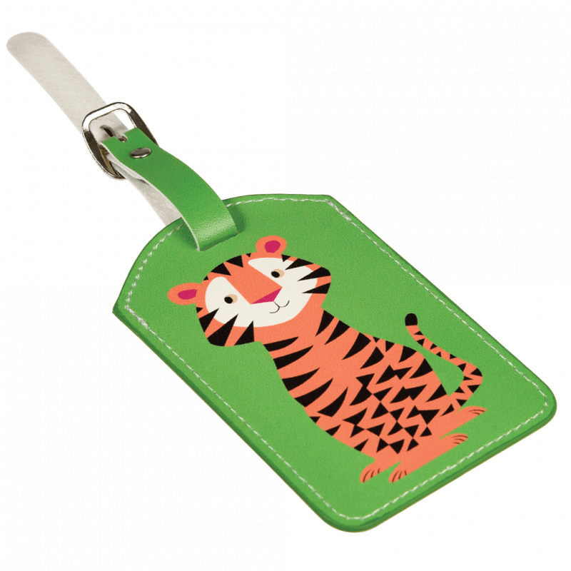 TIGER LUGGAGE TAG ﻿Rex London