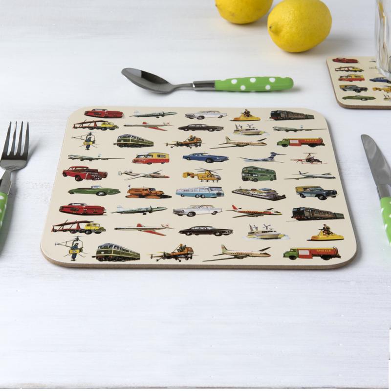 Vintage Transport Placemat ﻿Rex London