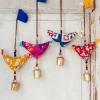 Cloth Bird Hanging Decoration (assorted Colours)