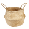 Medium Natural Colour Seagrass Basket