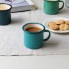 Enamel mug - Teal