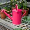 Galvanised steel watering can 4.5L - Red