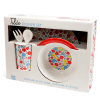 Children's melamine dinner set (5 pieces) - Tilde