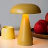 Dimmable mushroom touch lamp - Mustard yellow
