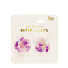 Mini hair claw clips (set of 2) - Seashells