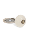 Ceramic drawer knob - Cream