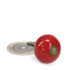 Ceramic drawer knob - Red