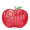 Summer fruit woven basket - Apple