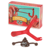 Sticky poo slingshot