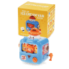 Wind-up ice cream van racer - Blue