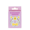 doughnut shape dog eraser in its original packaging