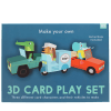 box of make your own 3d card play set