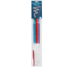 Multicoloured gymnastics ribbon in a packaging